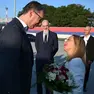 L’accoglienza di Aleksandar Vučić alla premier Giorgia Meloni