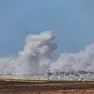 Un attacco aereo israeliano nella Striscia di Gaza il 31 luglio 2025