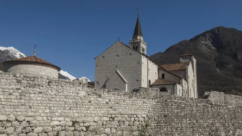 Il borgo di Venzone, in provincia di Udine