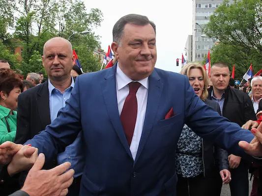 Il presidente della Republika Srpska Milorad Dodik