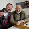 Marc De Tollenaere con Gianni Berengo Gardin