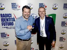 Matteo Salvini e Massimiliano Romeo