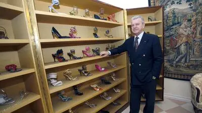 Renè Caovilla, che guida l'omonima azienda del lusso calzaturiero