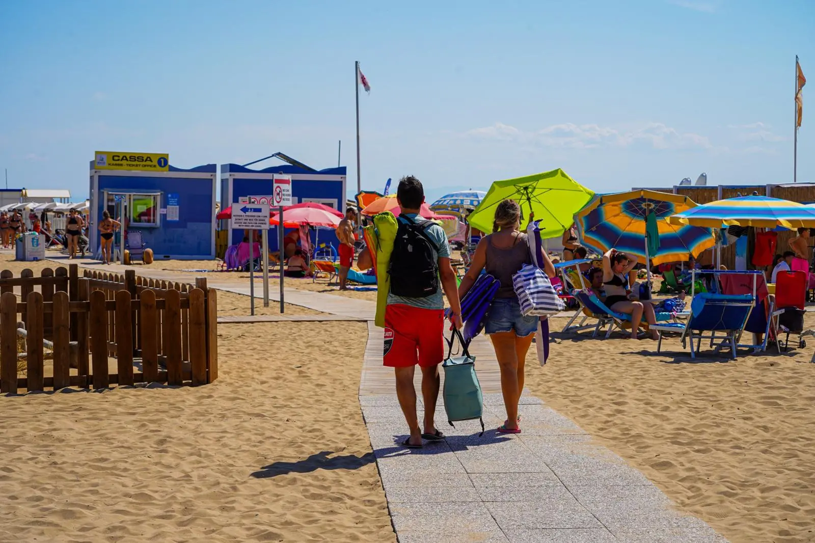 Spiaggia a Bibione