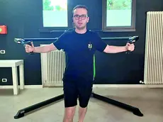Thomas Peruzzo in palestra