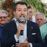 Il ministro dei Trasporti e delle Infrastrutture Matteo Salvini a Messina