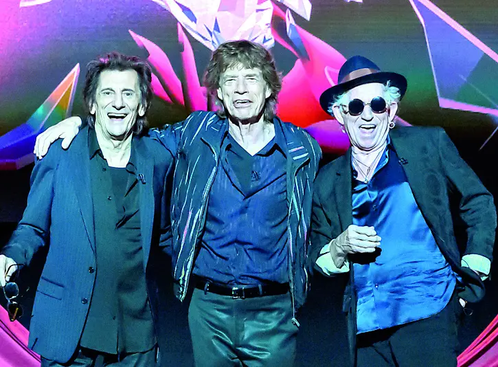 I Rolling Stones. Foto Agf