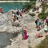 Turisti al Sorapiss