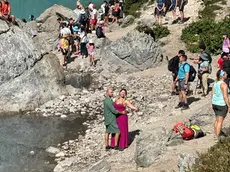 Turisti al Sorapiss