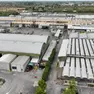 Una veduta aerea dello stabilimento di Tabina di Santa Maria di Sala