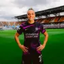 Lisa Boattin con la maglia degli Houston Dash