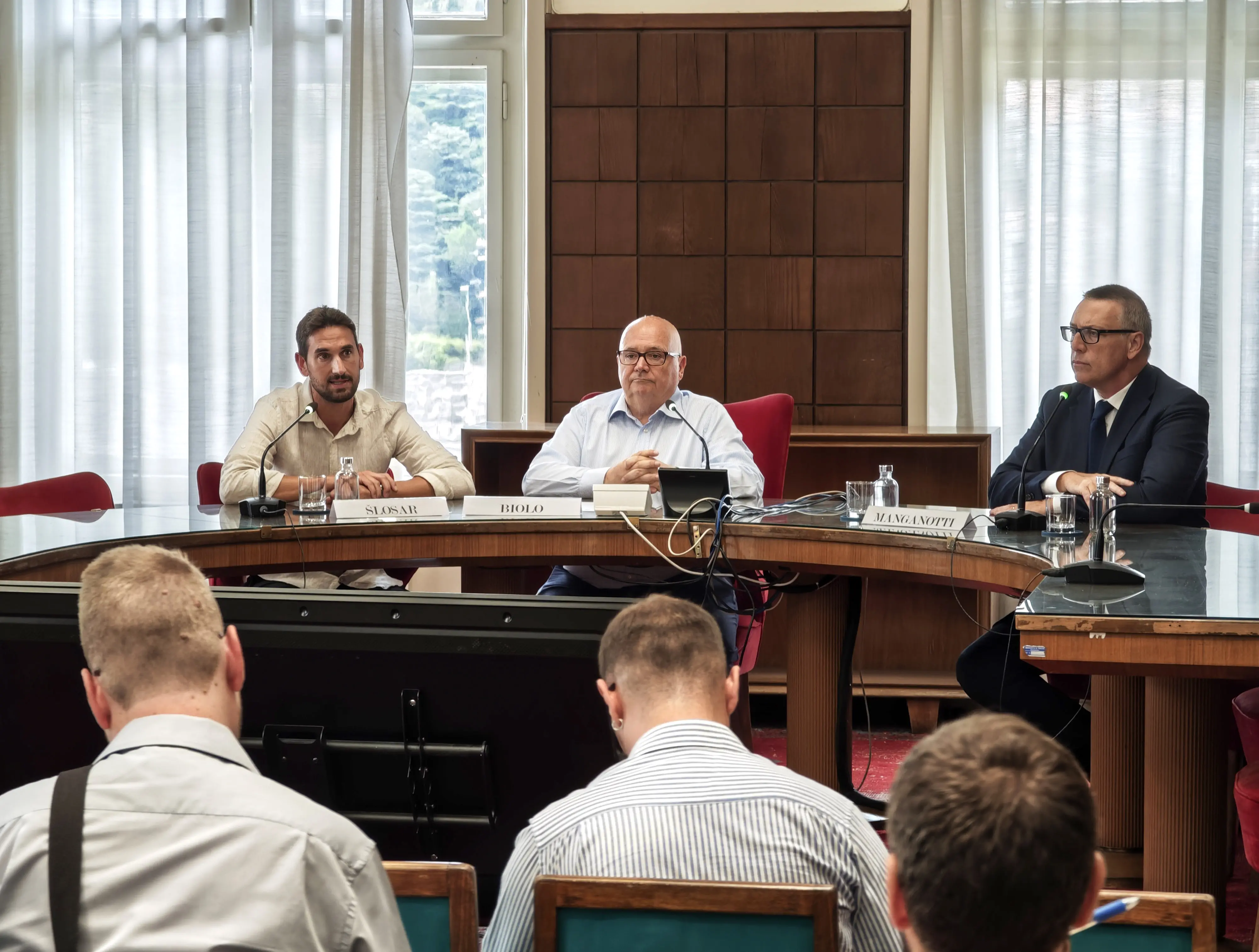 La presentazione del progetto X.Brain.com all'Università di Trieste. Foto Lasorte
