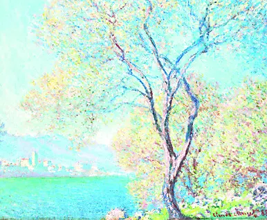 Claude Monet, Antibes vista da La Salis, 1888