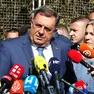 Milorad Dodik, presidente della Repubblica Srpska, regione della Bosnia a maggioranza serba
