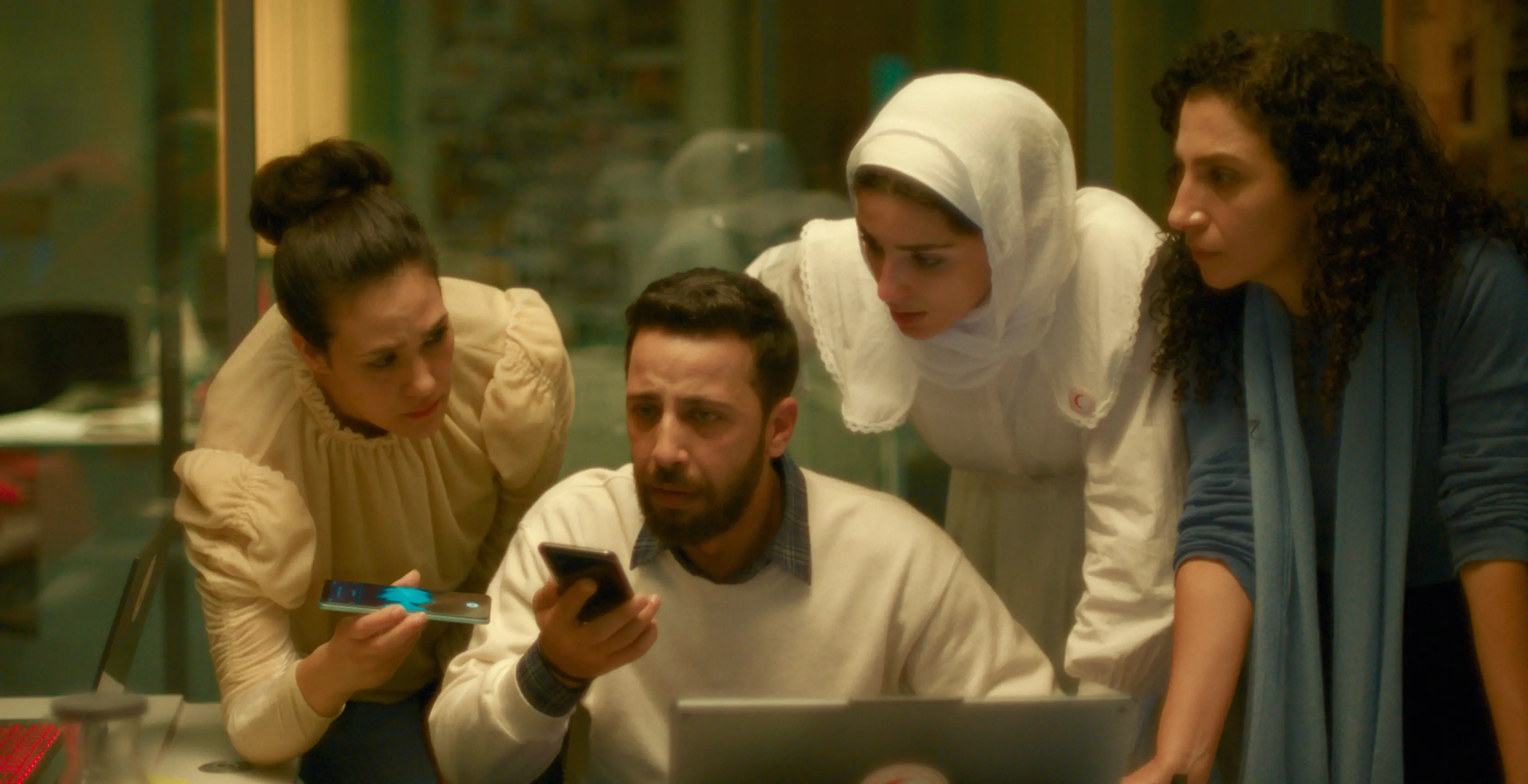 Un’immagine da “The voice of Hind Rajab” di Kaouther Ben Hania