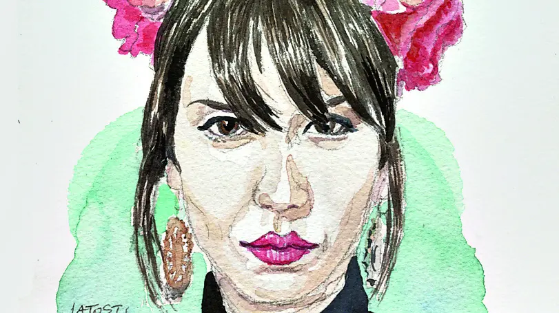 Carolina Blanco nel ritratto di Massimo Jatos