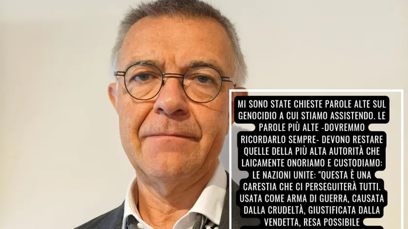 Don Nandino Capovilla e le sue parole di pace per Gaza