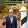 George Clooney in darsena all'Excelsior