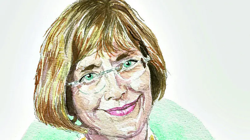 Mara Thiene, prorettrice dell'Università di Padova nel ritratto di Massimo Jatosti