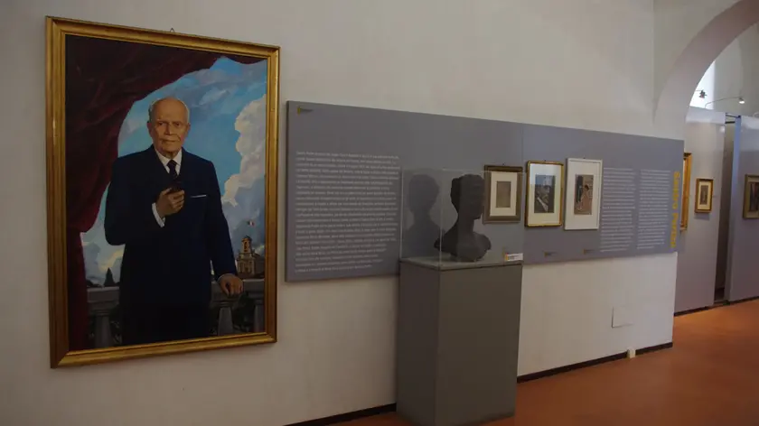 Uno scorcio della collezione d’arte di Sandro Pertini a Savona