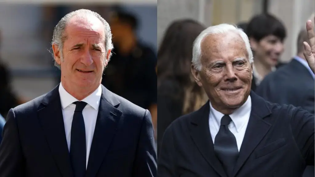 Zaia sulla scomparsa di Armani: "Un maestro che ha fatto grande l'Italia"