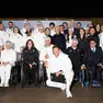 Giorgio Armani alla presentazione delle divise per le Olimpiadi di Milano Cortina