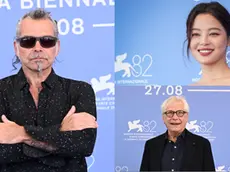 Piero Pelù, Xin Zhilei e Nino d'Angelo sul red carpet
