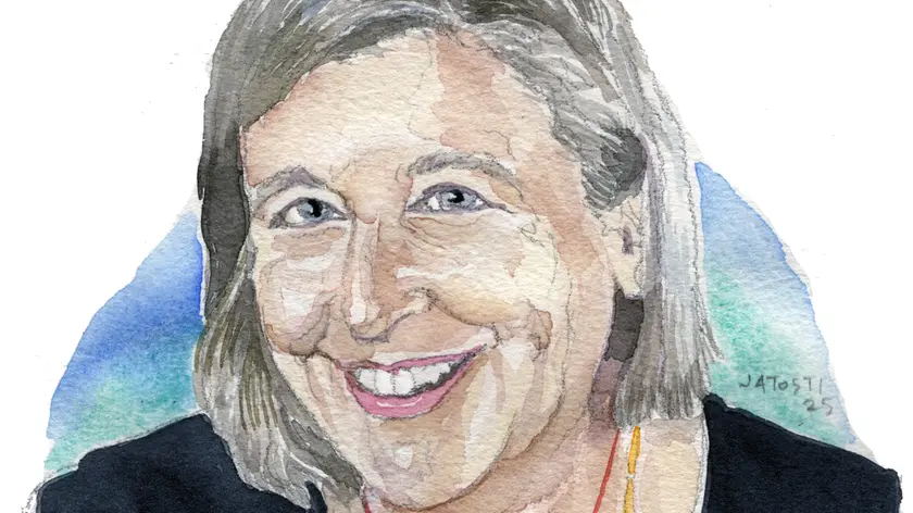 Valeria Sanzari nel ritratto di Massimo Jatosti