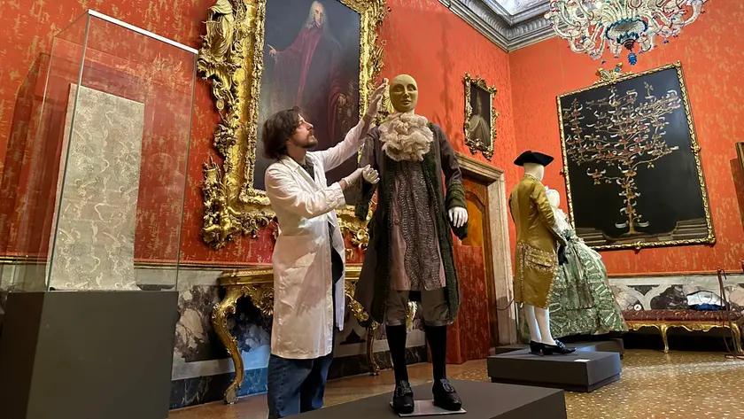 L'allestimento della mostra