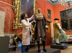 L'allestimento della mostra