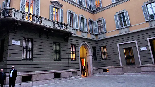 La sede di Mediobanca, in piazzetta Cuccia a Milano