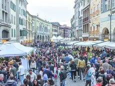 Il centro di Udine gremito in una delle edizioni passate