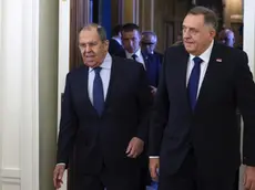 Il presidente della Repubblica Srpska Dodik e il ministro degli Esteri russo Lavrov a Mosca
