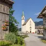 La chiesa di Sagron. Foto: DolomitesWeb