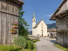 La chiesa di Sagron. Foto: DolomitesWeb