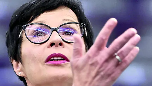 La commissaria europea slovena Marta Kos