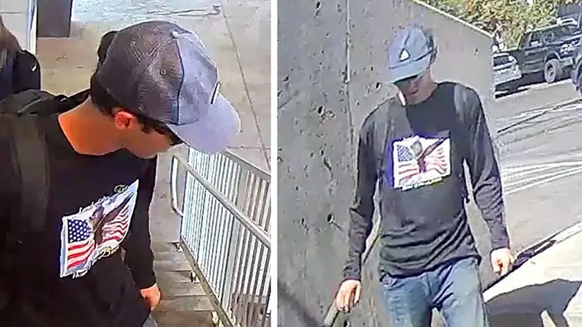 Le immagini di sicurezza che riprendono Tyler Robinson nel giorno in cui ha assassinato Charlie Kirk