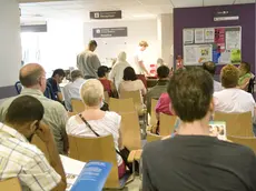 La sala d’attesa di un presidio sanitario