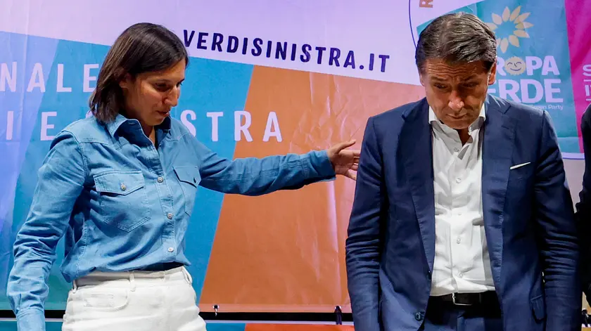 Elly Schlein e Giuseppe Conte (Ansa)