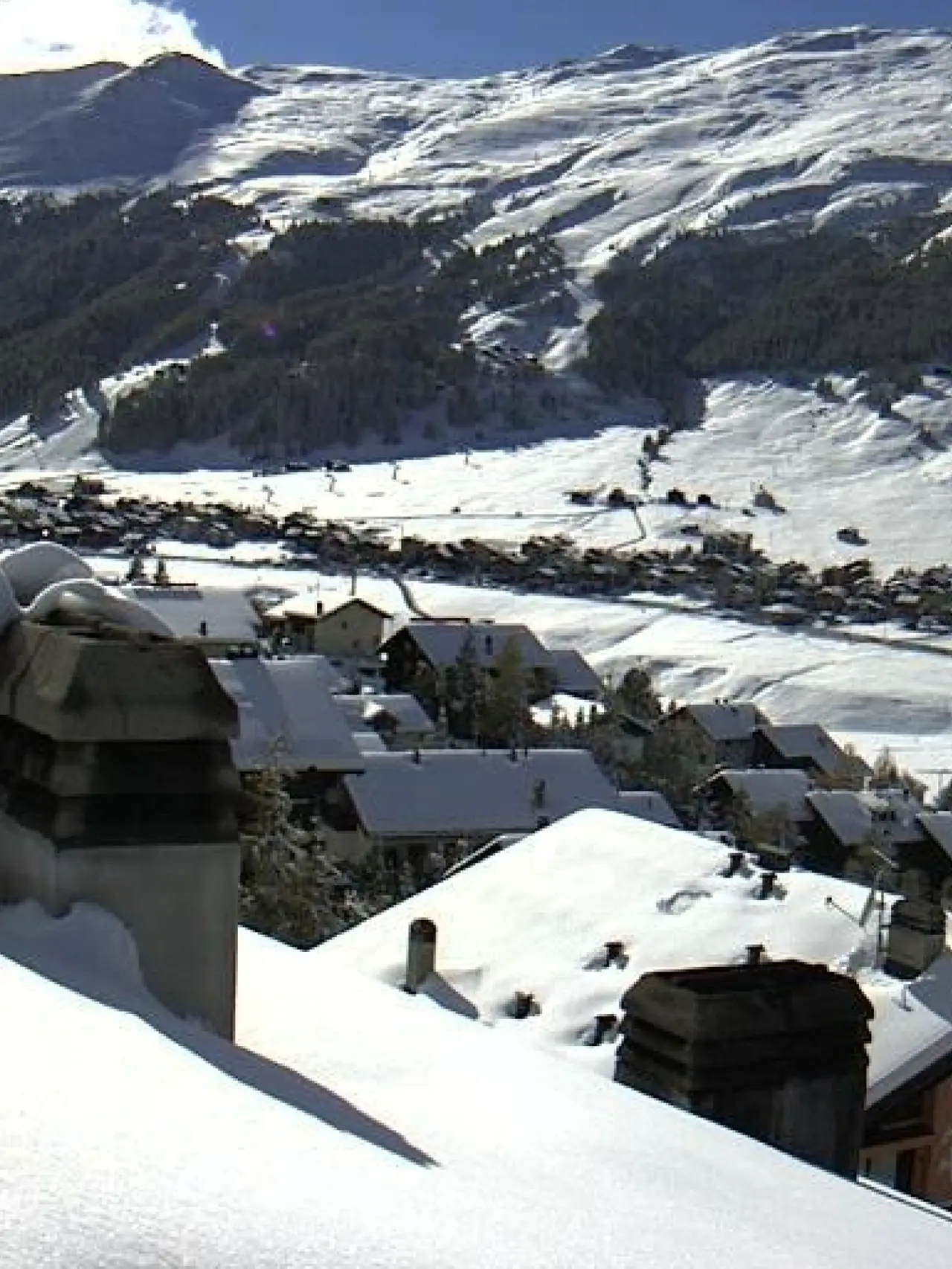 Una veduta di Livigno