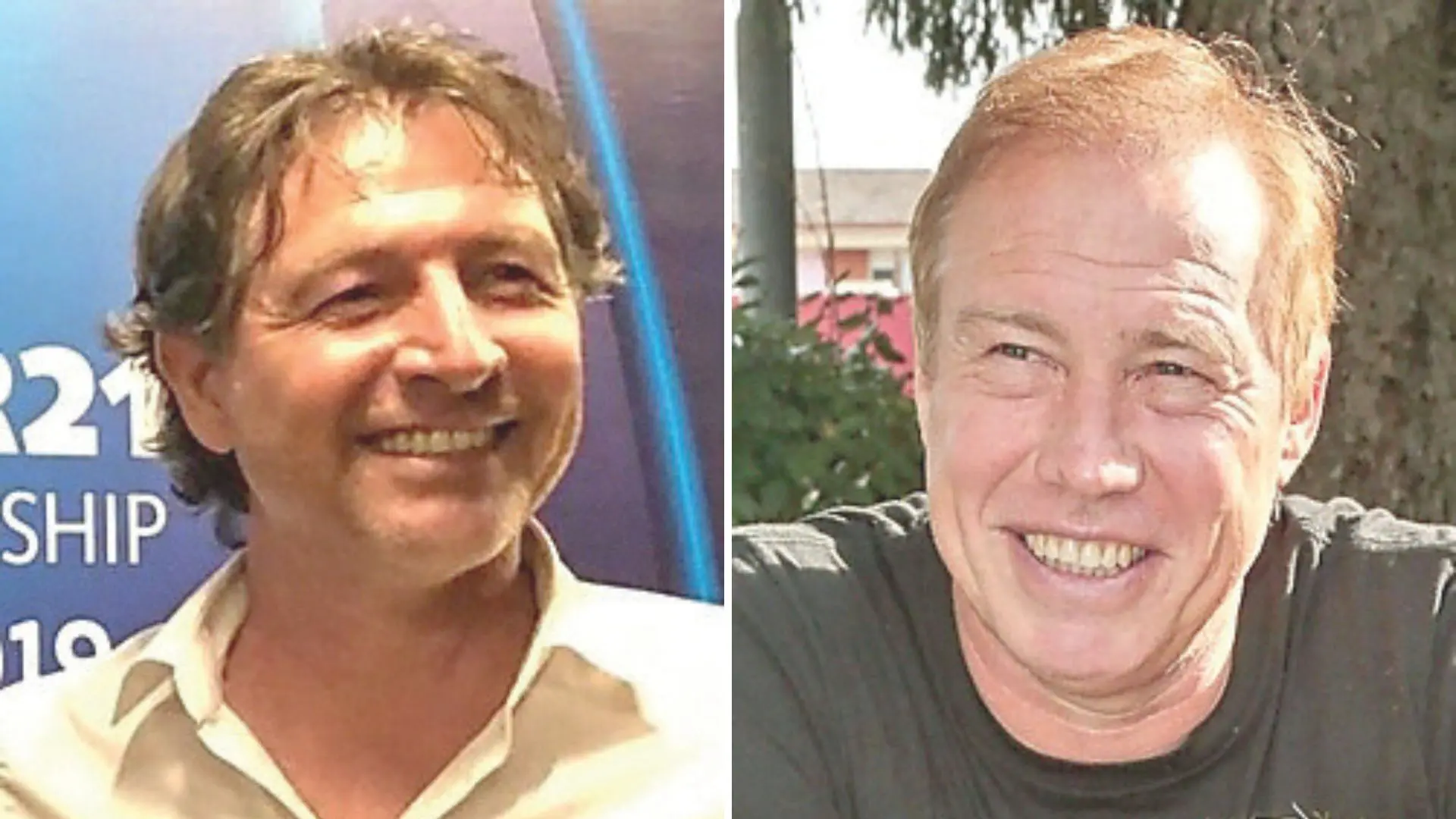 Gli ex calciatori bianconeri Paolo Poggi e Nestor Sensini