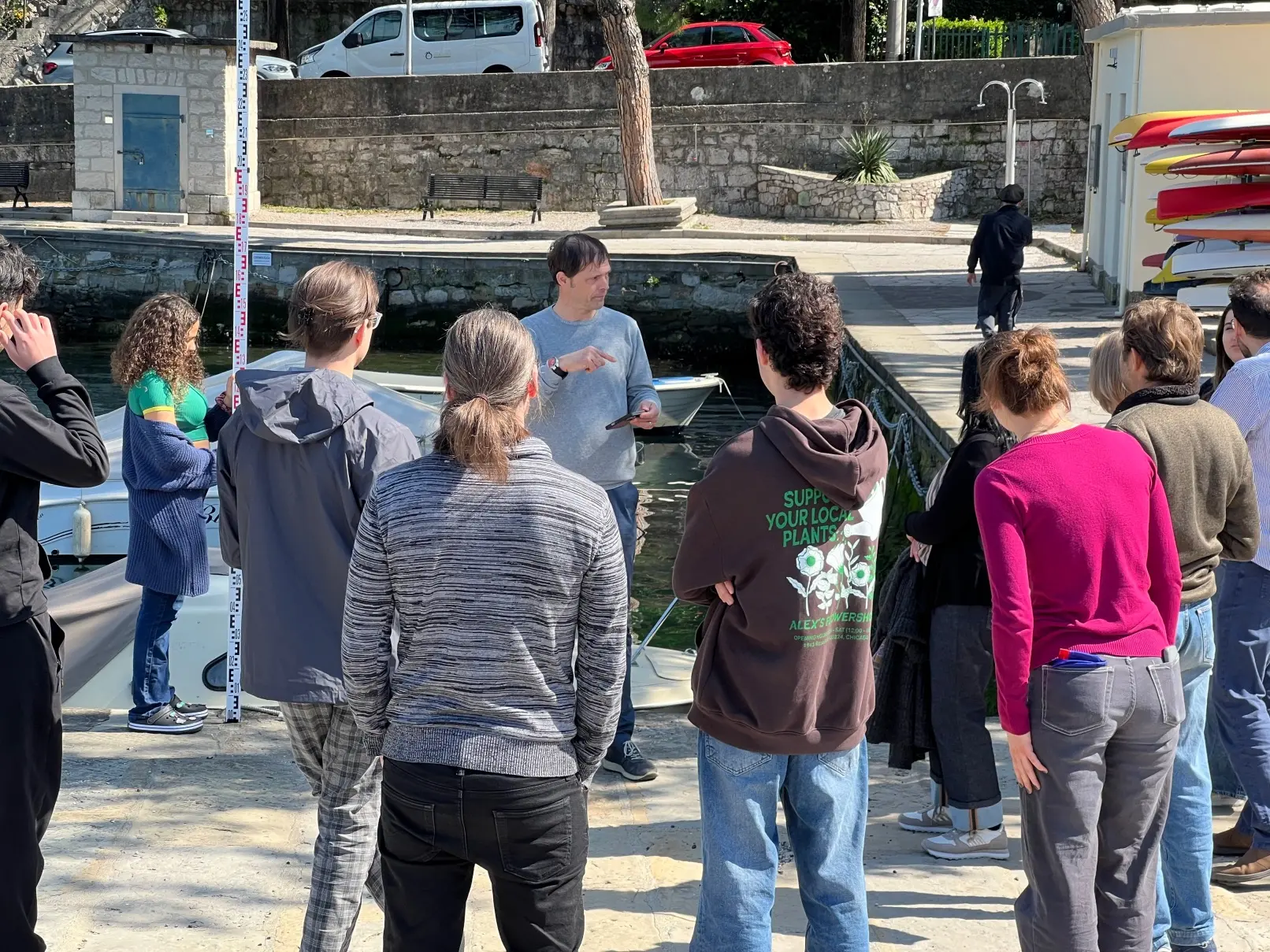 Il professor Stefano Furlani, geologo e ideatore del progetto “Mare sopra"