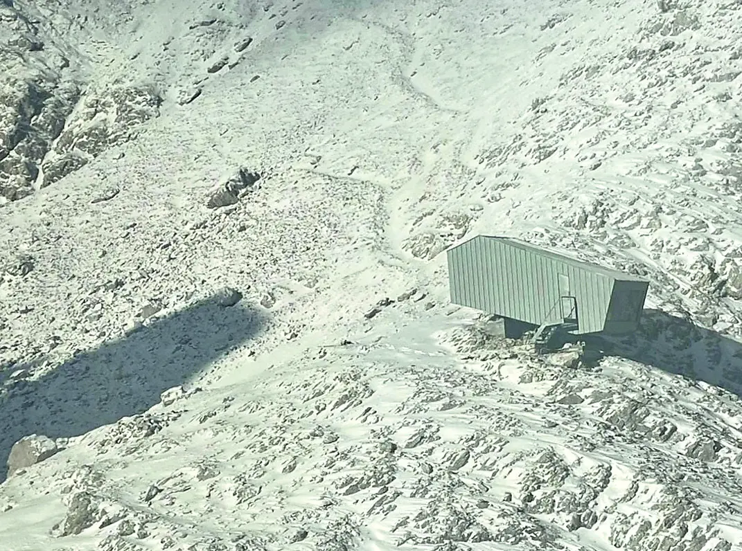 Il bivacco Fanton sulle Marmarole