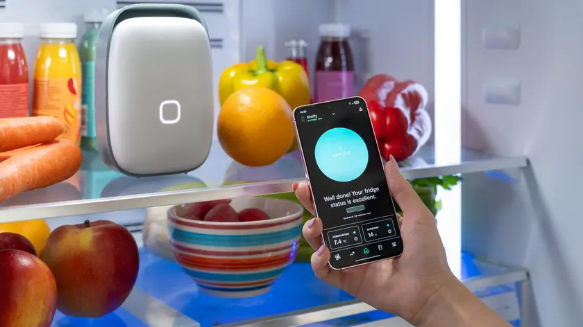L'azienda Vitesy ha presentato il suo Shelfy 2.0, purificatore di frigorifero