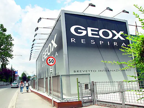 Il quartier generale di Geox a Biadene di Montebelluna