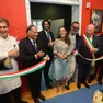 Il momento dell'inaugurazione della Sala