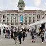Piazza Unità allestita per Trieste Next