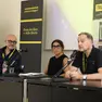 Da sinistra Cagnan, de Francisco e Bacci