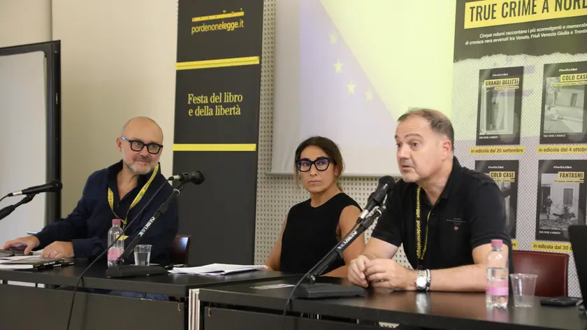 Da sinistra Cagnan, de Francisco e Bacci
