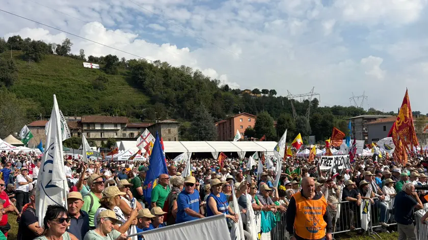 Il raduno della Lega a Pontida